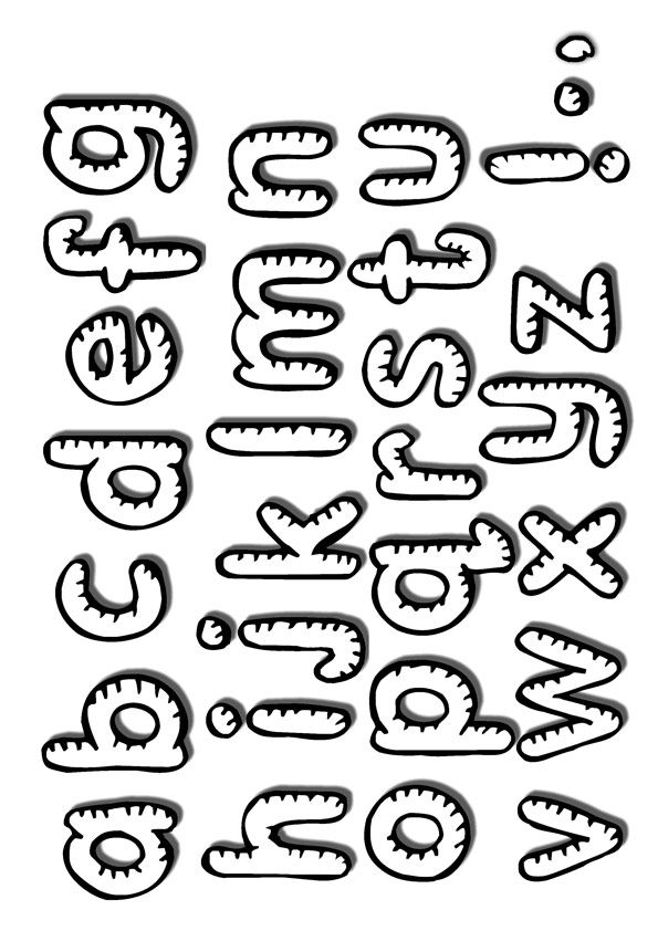 124+ Festive Alphabet Font Coloring Pages Printable