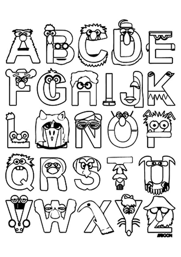 123+ Beautiful Alphabet Lore F Coloring Pages Printable