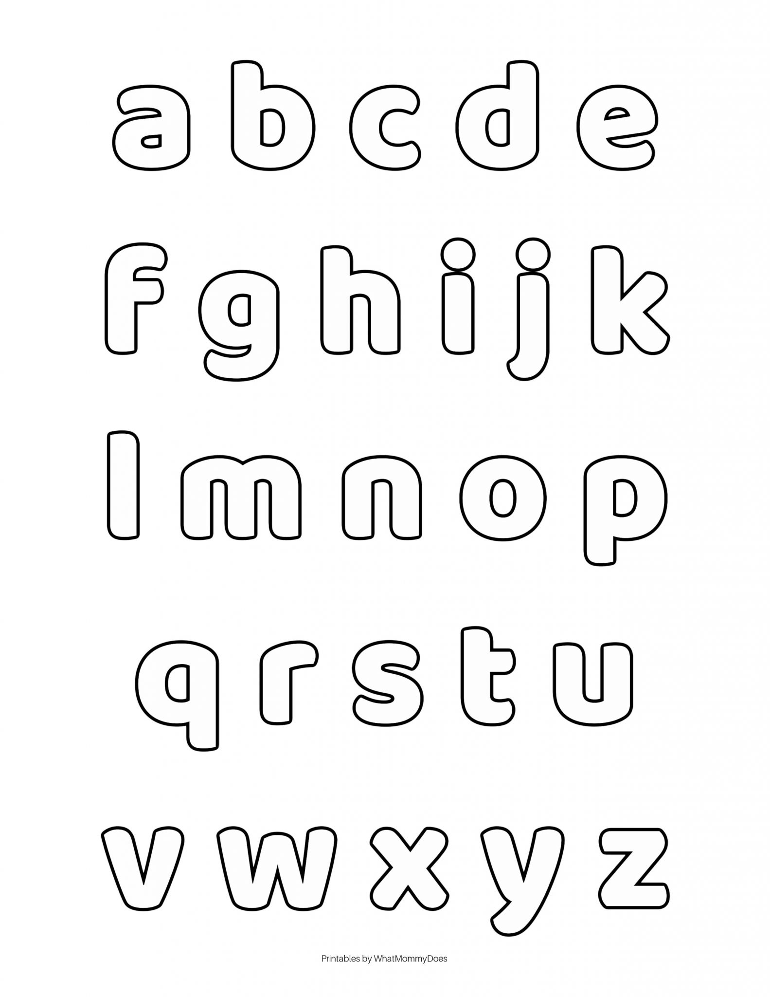 62+ Dazzling Alphabet Font Coloring Pages Printable