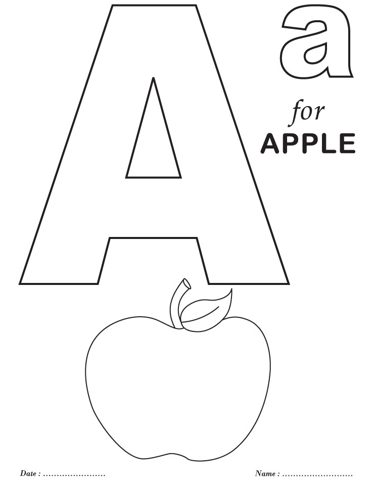 155+ Joyous Alphabet Font Coloring Pages Printable