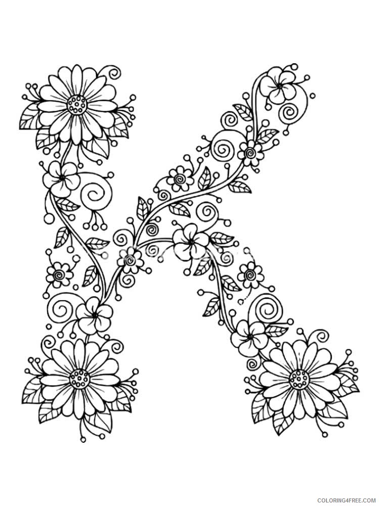 46+ Whimsical Alphabet Lore K Coloring Pages Printable