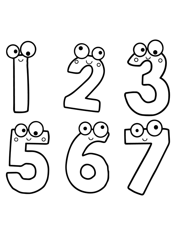 106+ Spectacular Number Lore Coloring Pages Printable