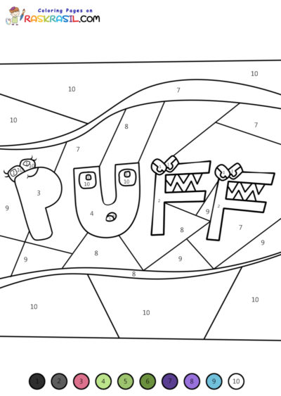 181+ Colorful Number Lore Coloring Pages Printable