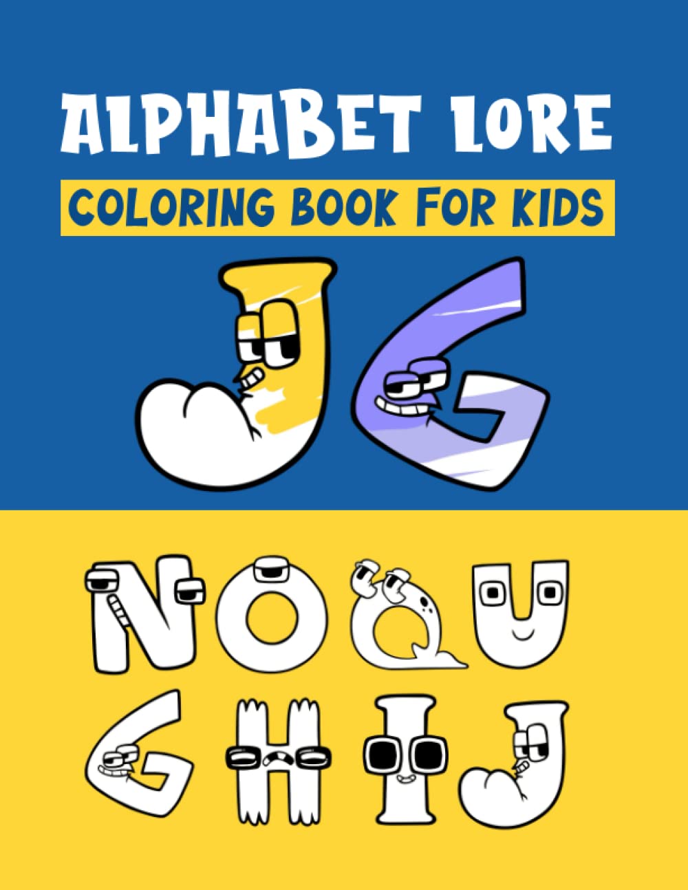 1+ Fun Alphabet Lore Coloring Pages Printable