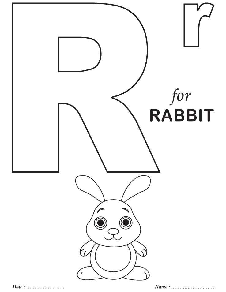 17+ Adorable Alphabet Lore R Coloring Pages Printable