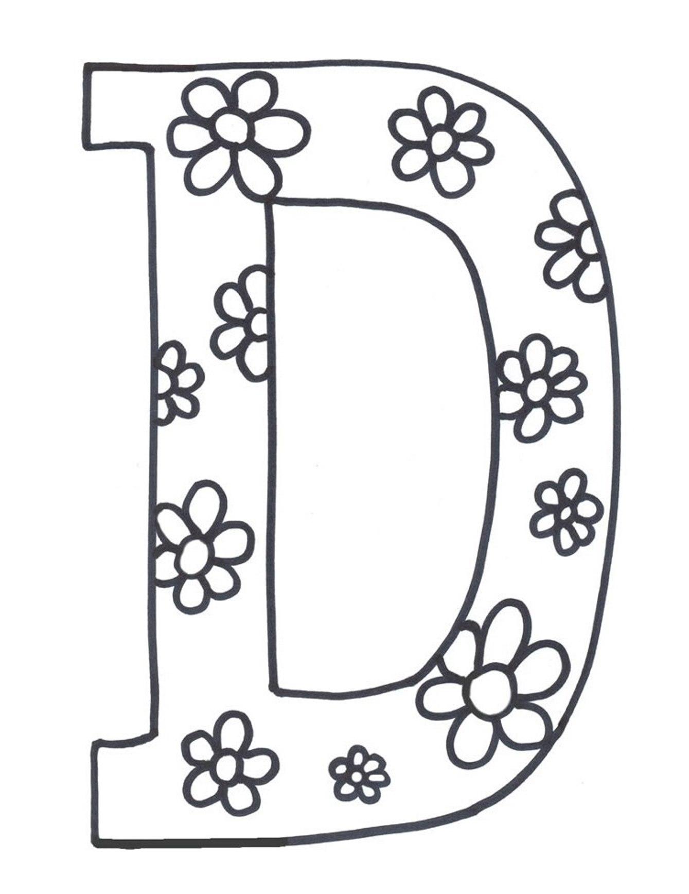 30+ Ultimate Fun Letter Coloring Pages Aesthetic