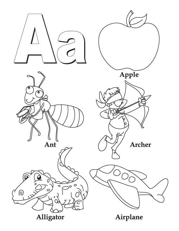 31+ Creative Fun Letter Coloring Pages Free Printable