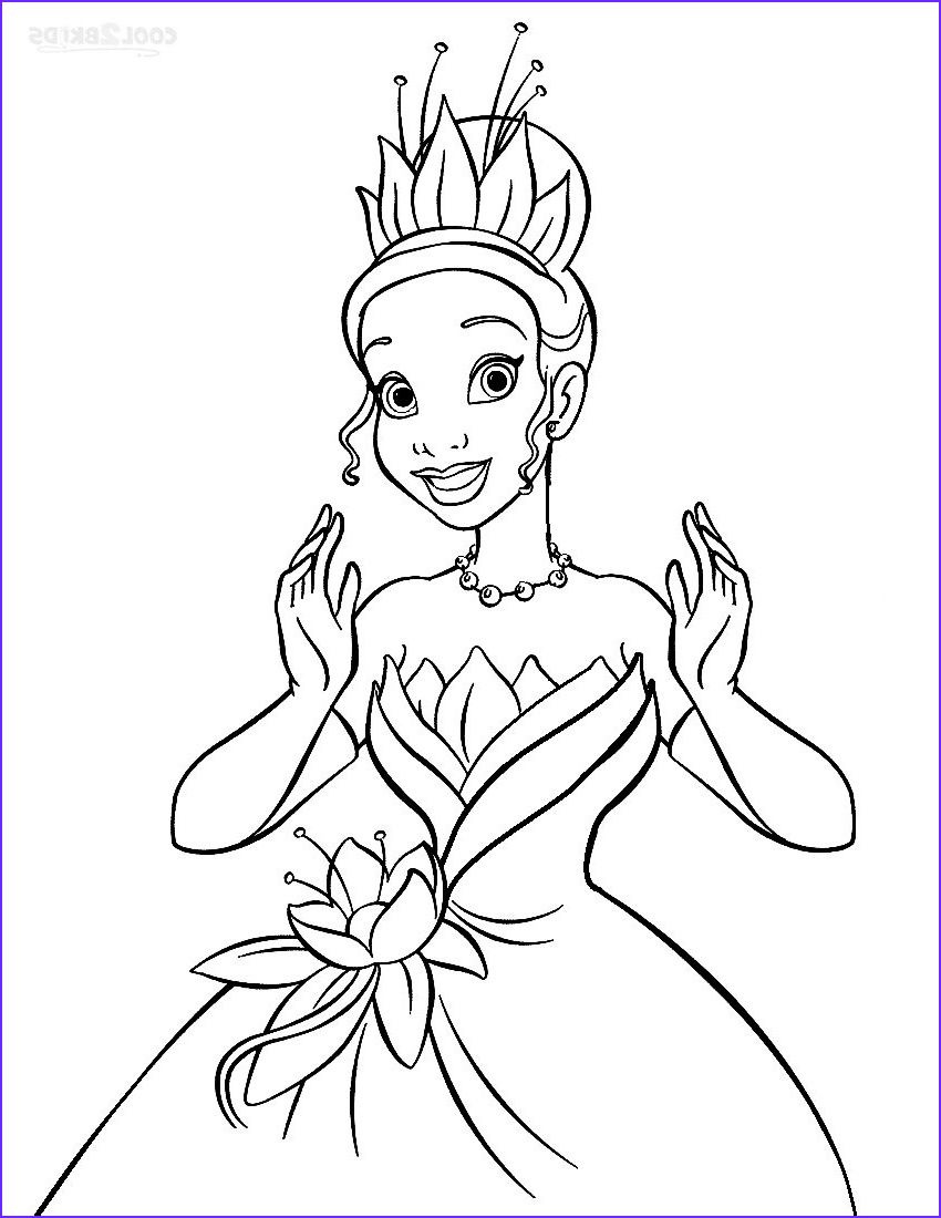 25+ Engaging Princess Frog Coloring Pages Printable