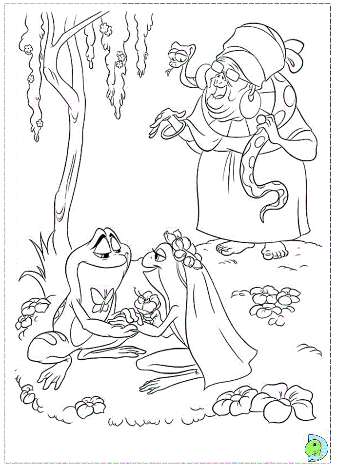 26+ Easy Princess Frog Coloring Pages Printable