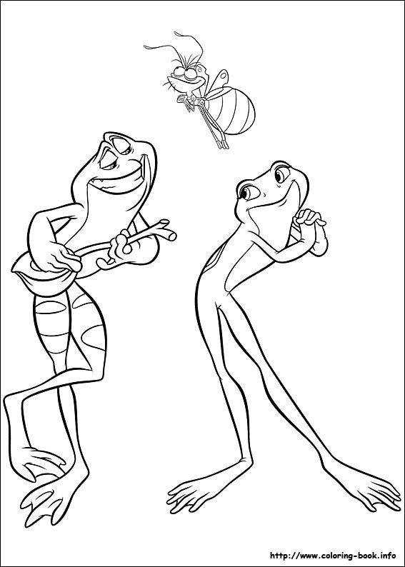 29+ Adorable Princess Frog Coloring Pages Printable