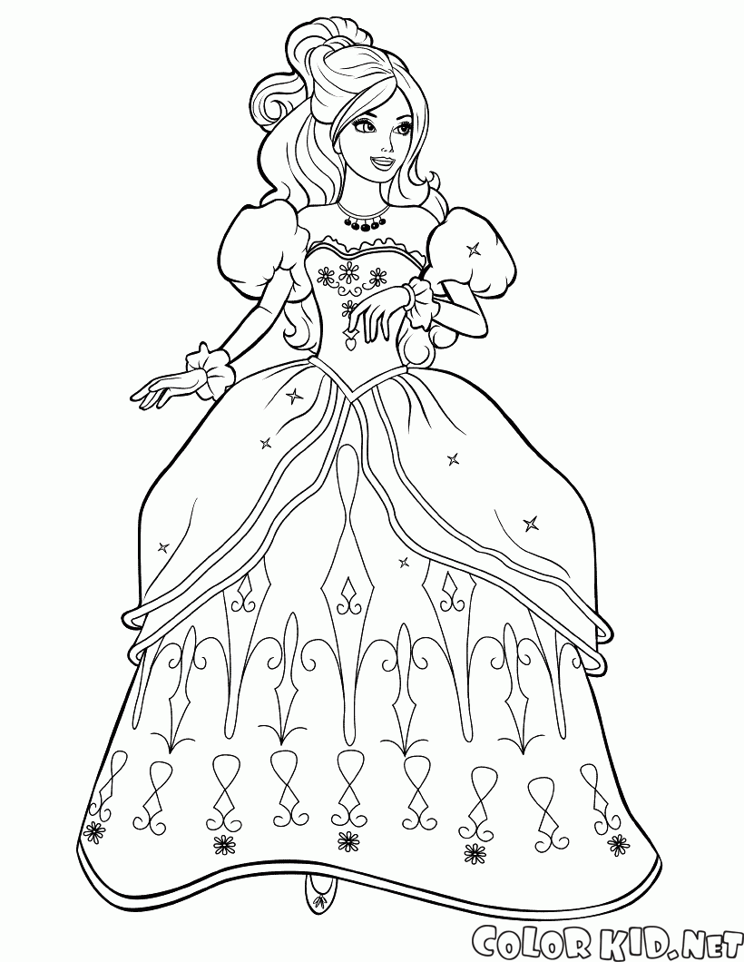 30+ Joyful Barbie Prom Coloring Pages Printable