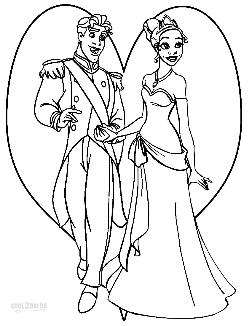 33+ New Princess Frog Coloring Pages Printable