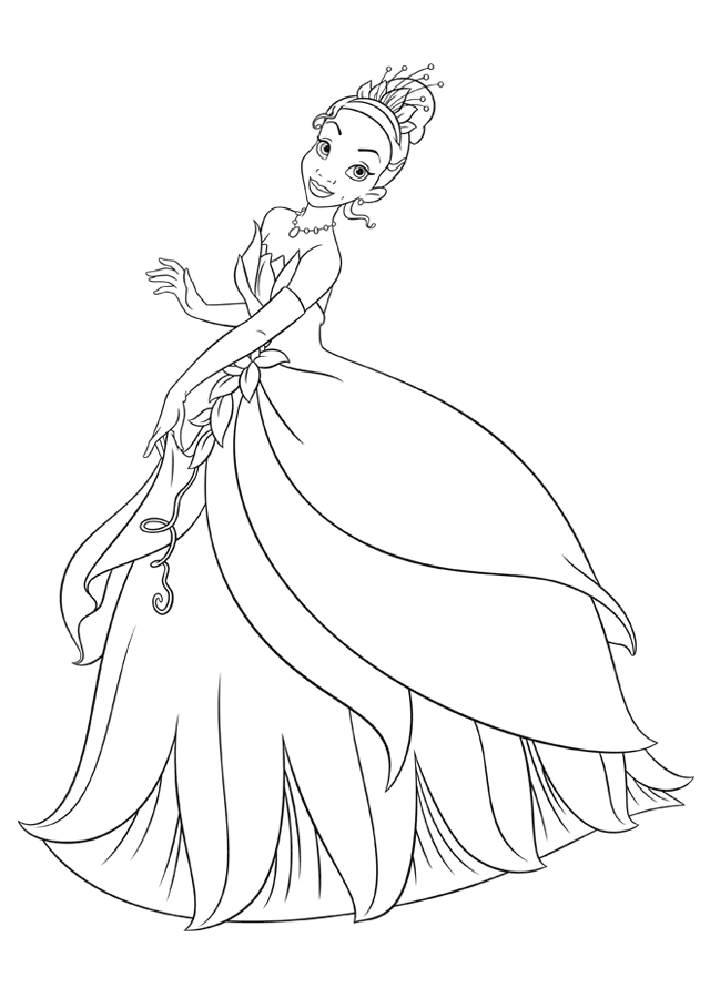 36+ Artistic Princess Frog Coloring Pages Printable