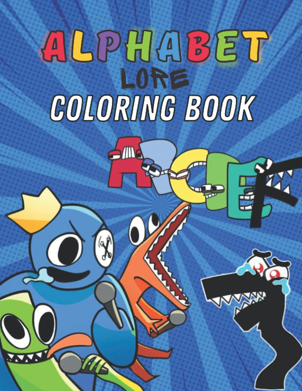 44+ Engaging Alphabet Lore for Kids Coloring Pages Printable