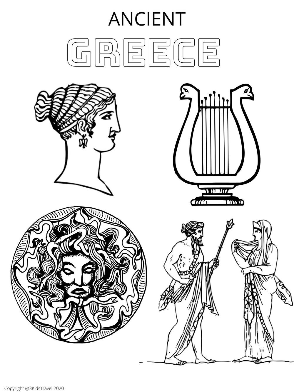 45+ Top Greek Alphabet Coloring Pages Printable