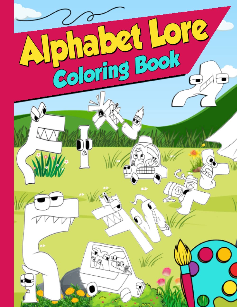 47+ Entertaining Alphabet Lore Coloring Pages Printable