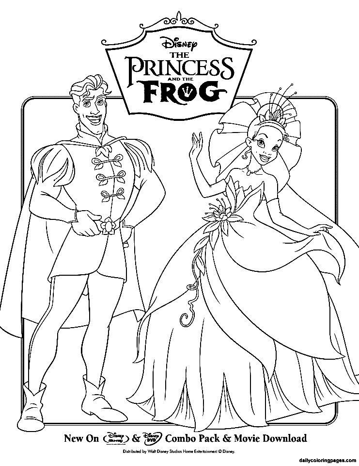 50+ Whimsical Princess Frog Coloring Pages Printable