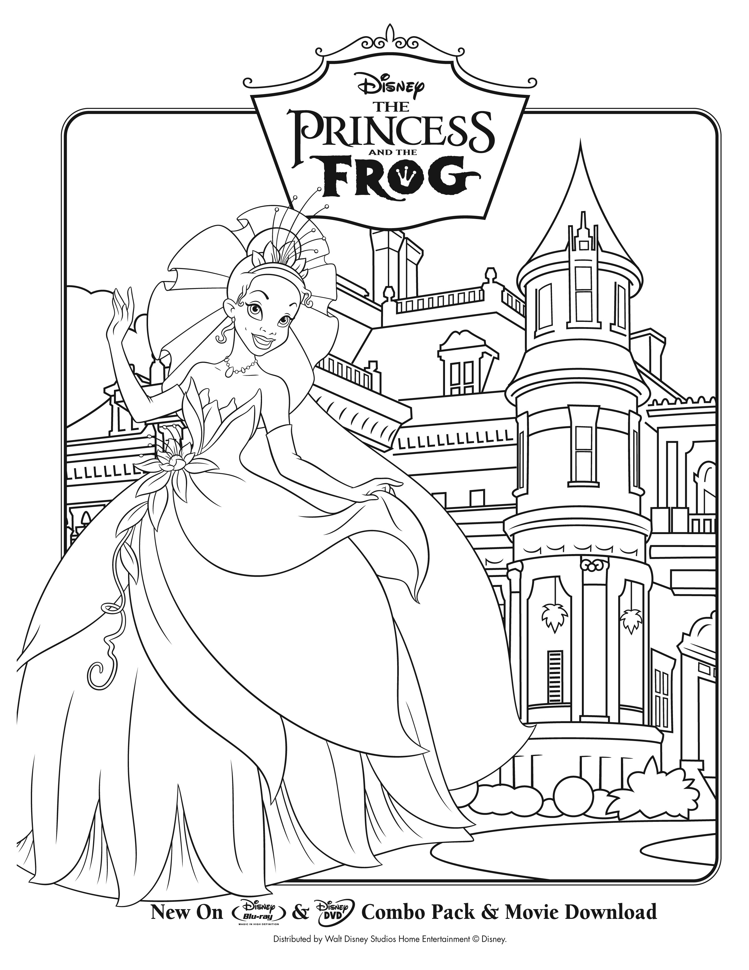 51+ Creative Princess Frog Coloring Pages Printable