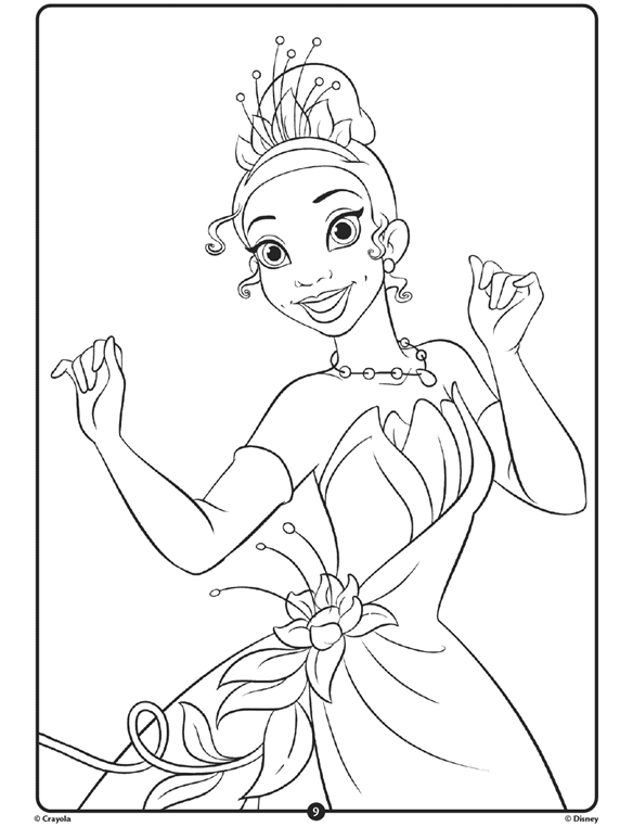 59+ Funtastic Princess Frog Coloring Pages Printable