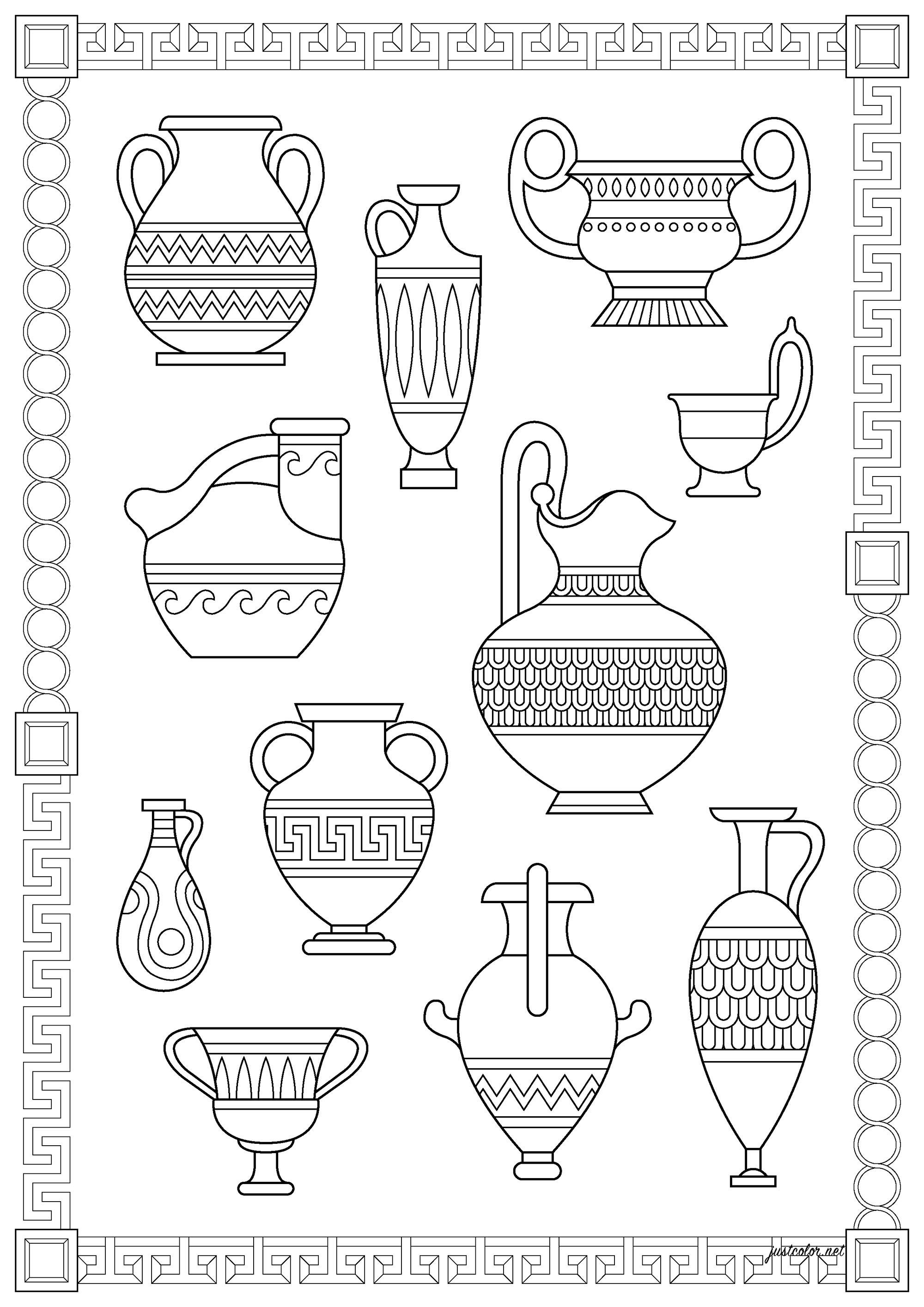 63+ Artistic Greek Alphabet Coloring Pages Printable