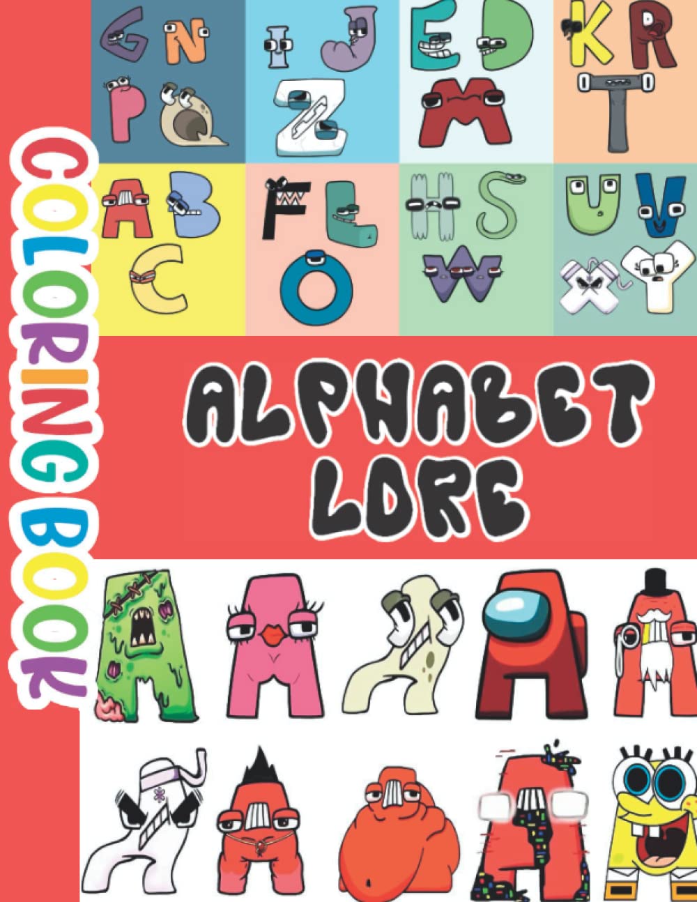 63+ Entertaining Alphabet Lore Coloring Pages Printable