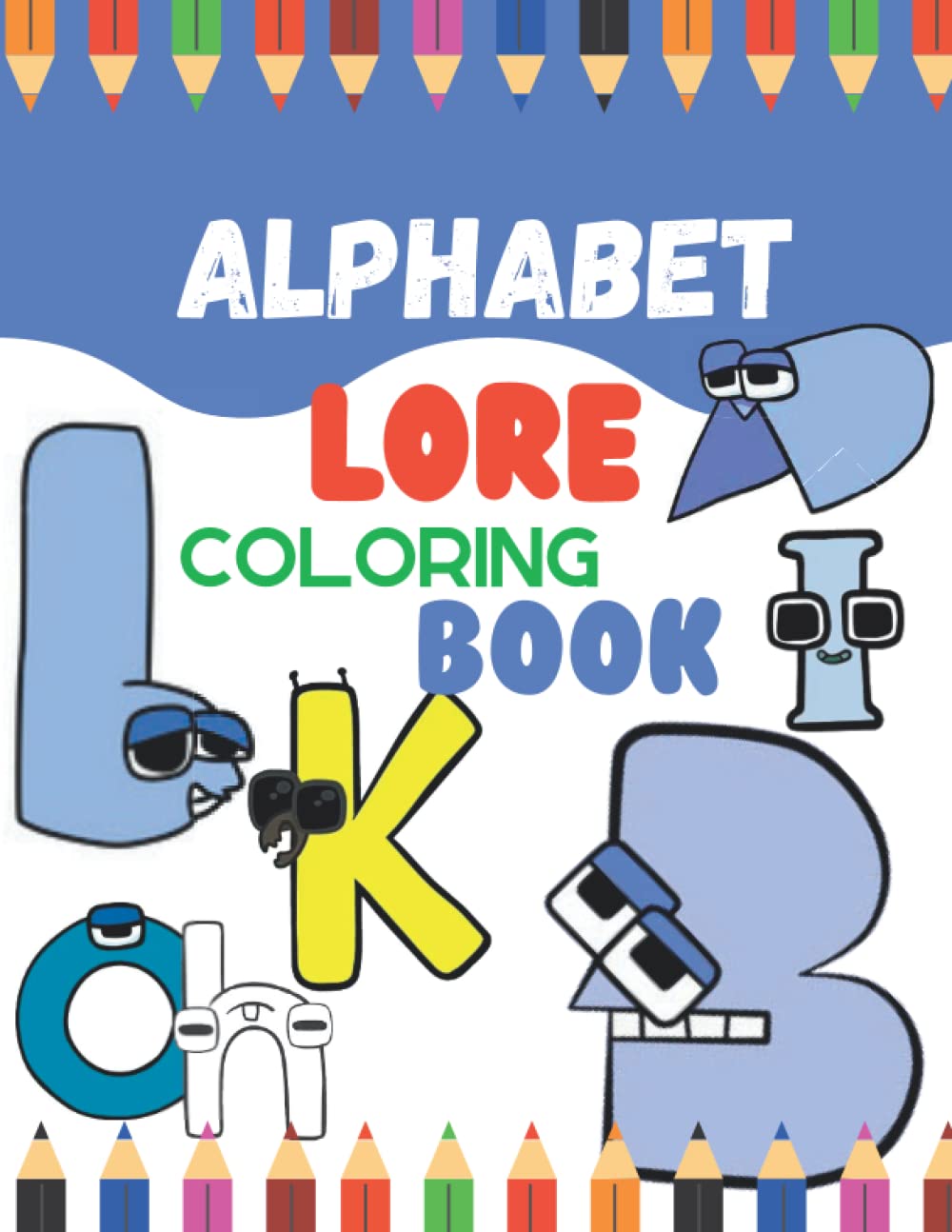 64+ Colorful Alphabet Lore for Kids Coloring Pages Printable