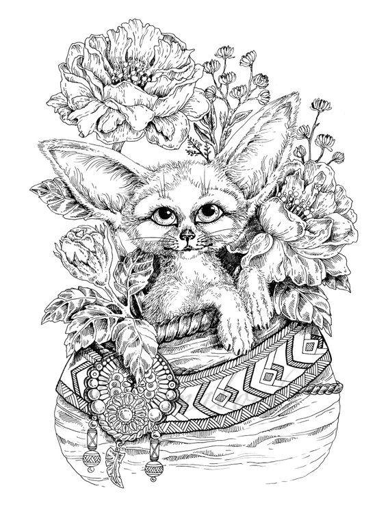 35+ Fun Vintage Adult Coloring Pages to Print