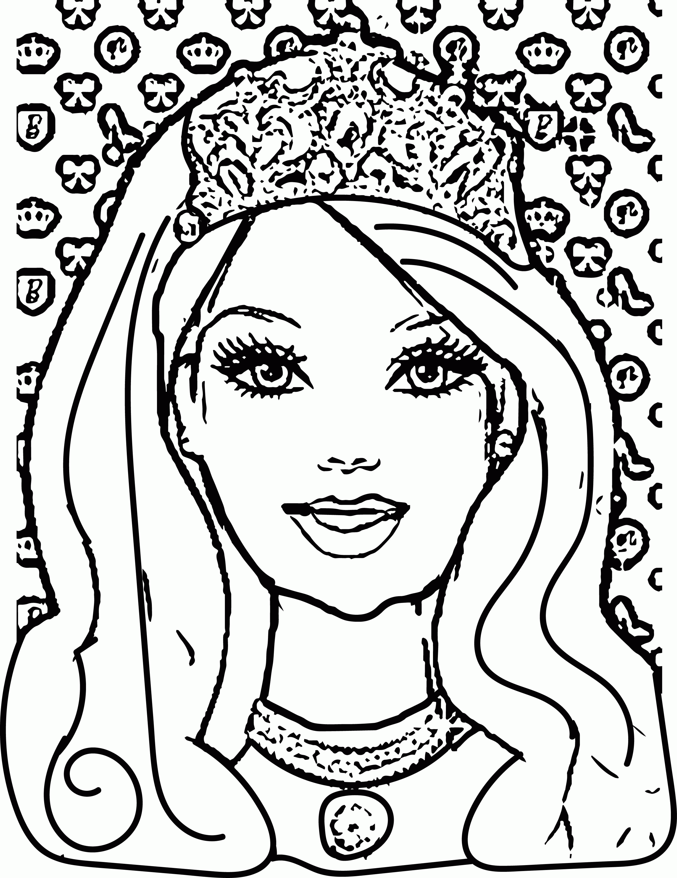 70+ Creative Barbie Prom Coloring Pages Printable