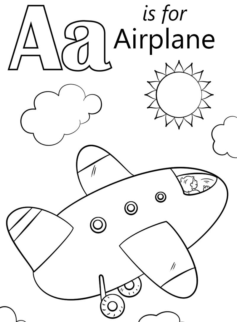 46+ Unique Fun Letter Coloring Pages Art