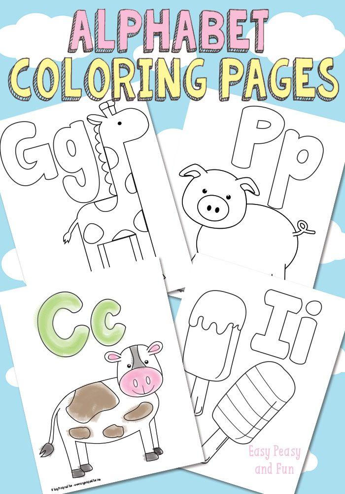 49+ Realistic Free Printable ABC Coloring Pages for Kids and Adult