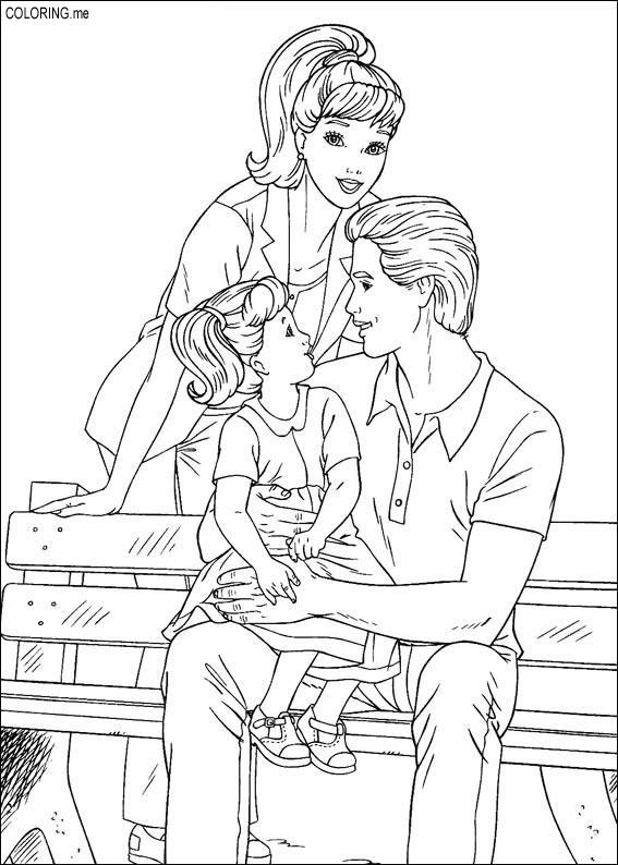 94+ Fun Barbie Prom Coloring Pages Printable