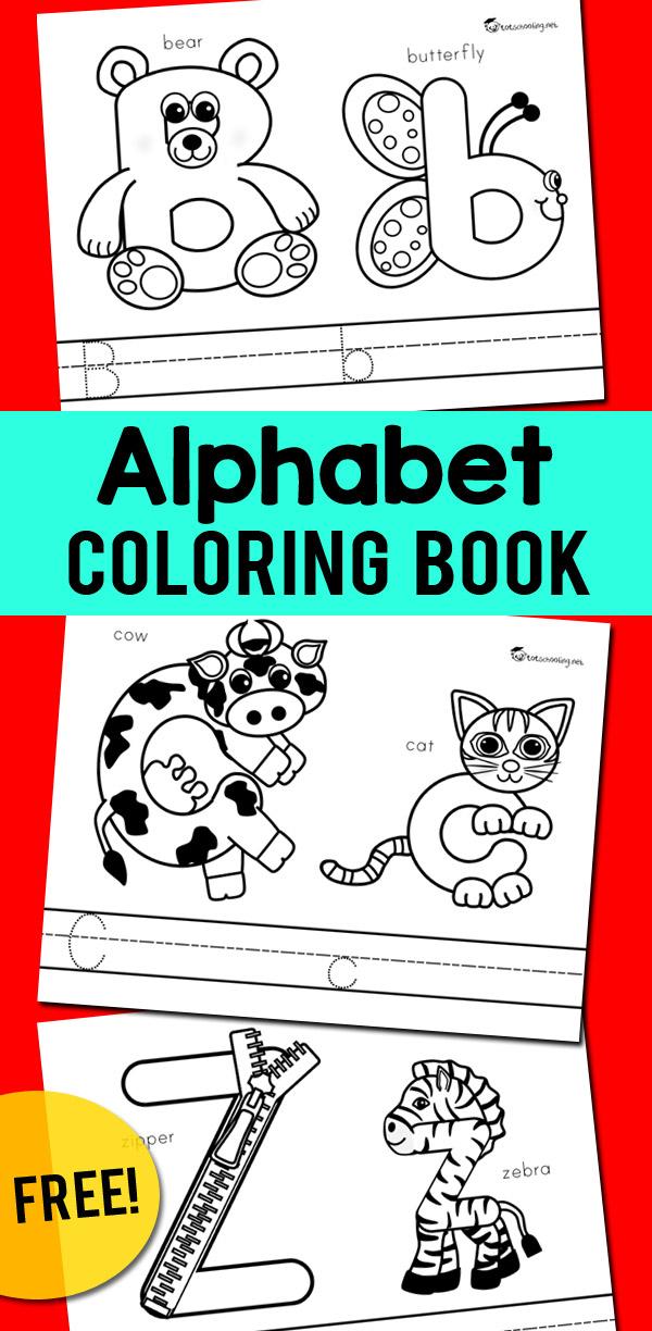 31+ Interactive Free Printable ABC Coloring Pages Aesthetic