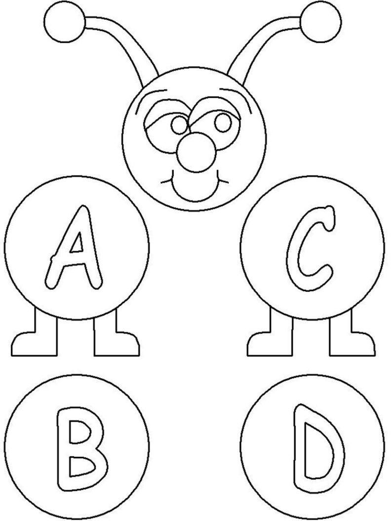 38+ Engaging Free Printable ABC Coloring Pages Printable Sheets