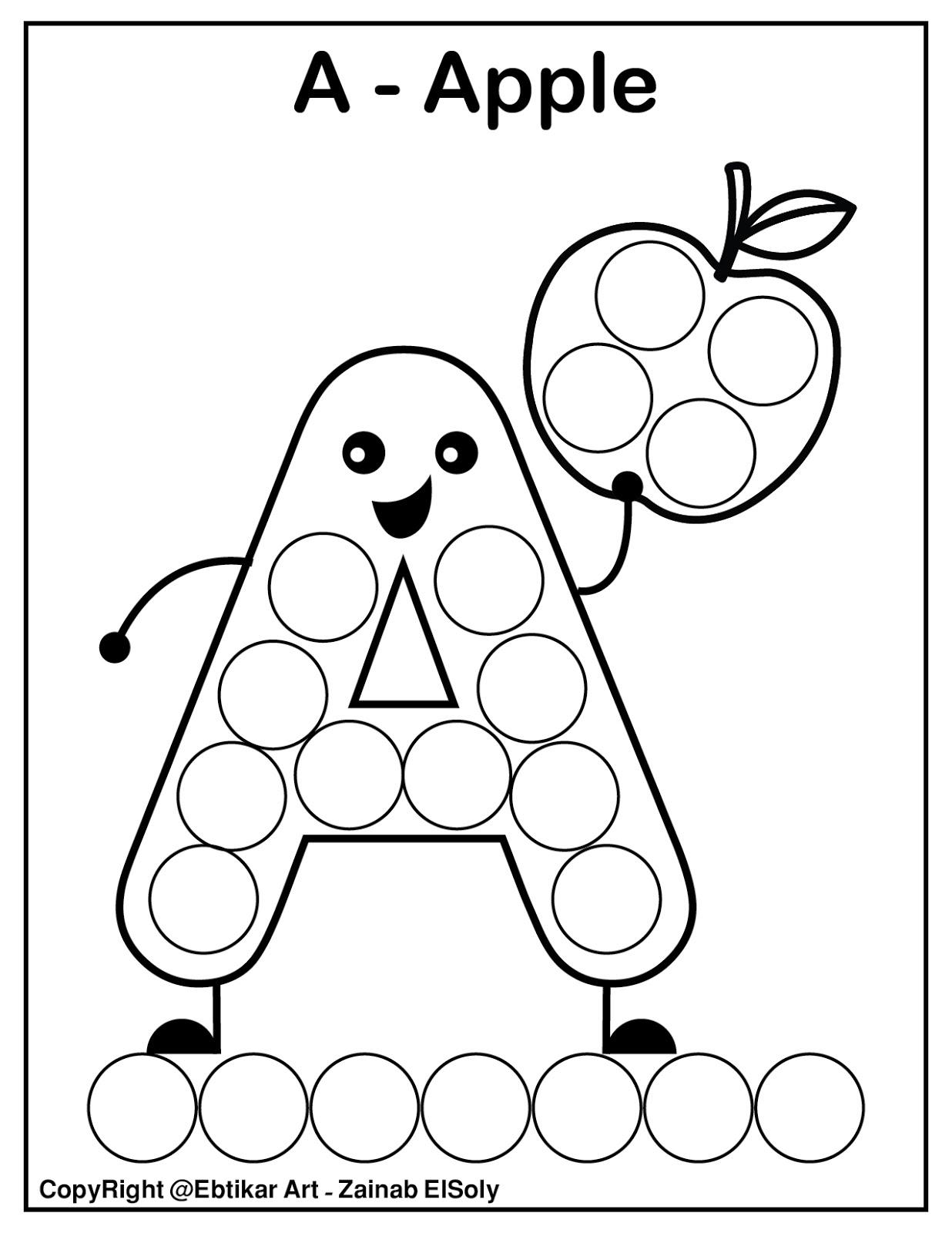 50+ Educational Free Printable ABC Coloring Pages Download FREE