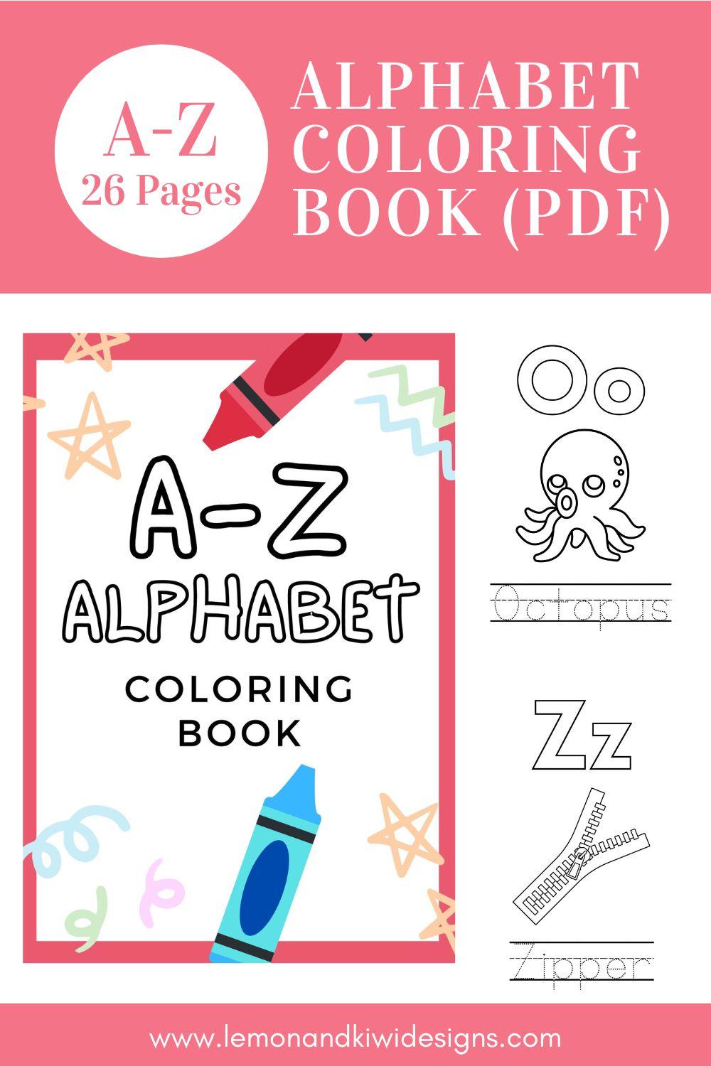 35+ Cheerful Free Printable ABC Coloring Pages Cute