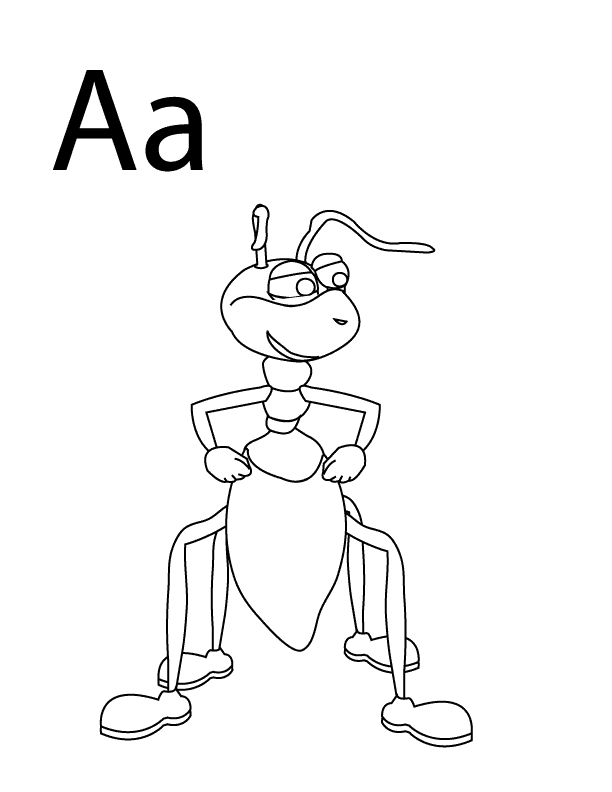 41+ Simple Fun Letter Coloring Pages Art