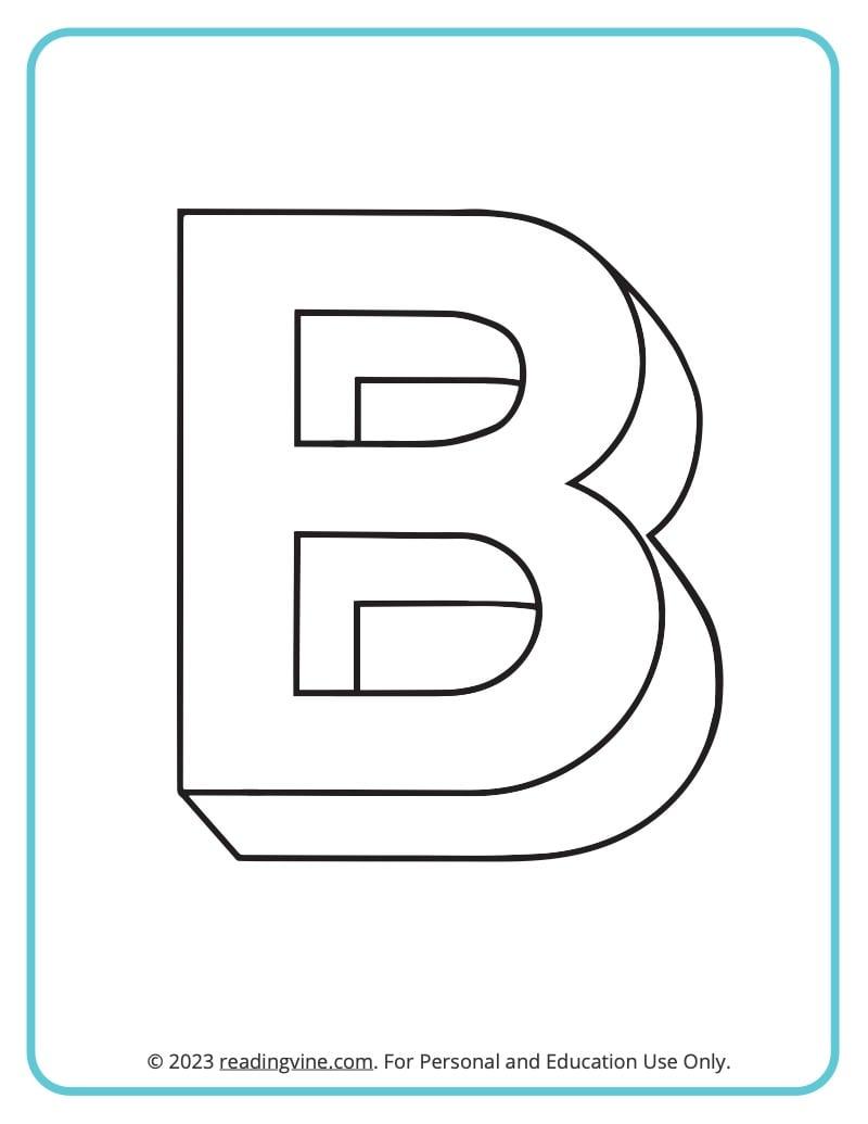 34+ Adorable Alphabet Lore B Coloring Pages Inspirational