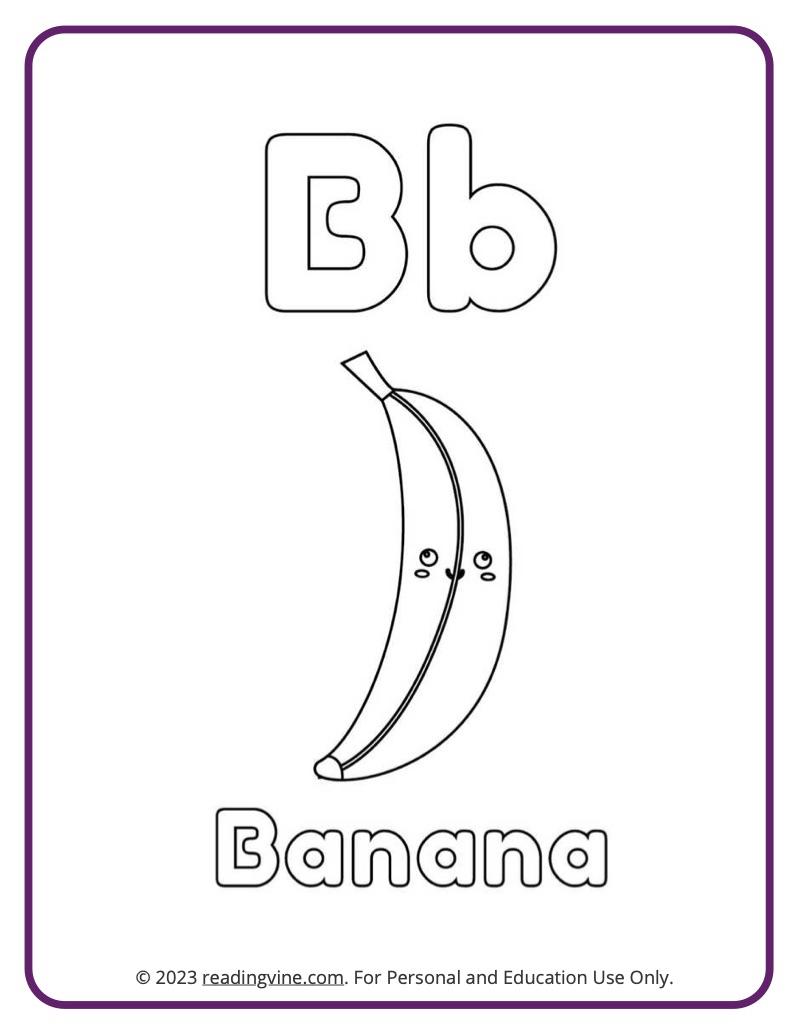 35+ Aesthetic Alphabet Lore B Coloring Pages with Simple Outline