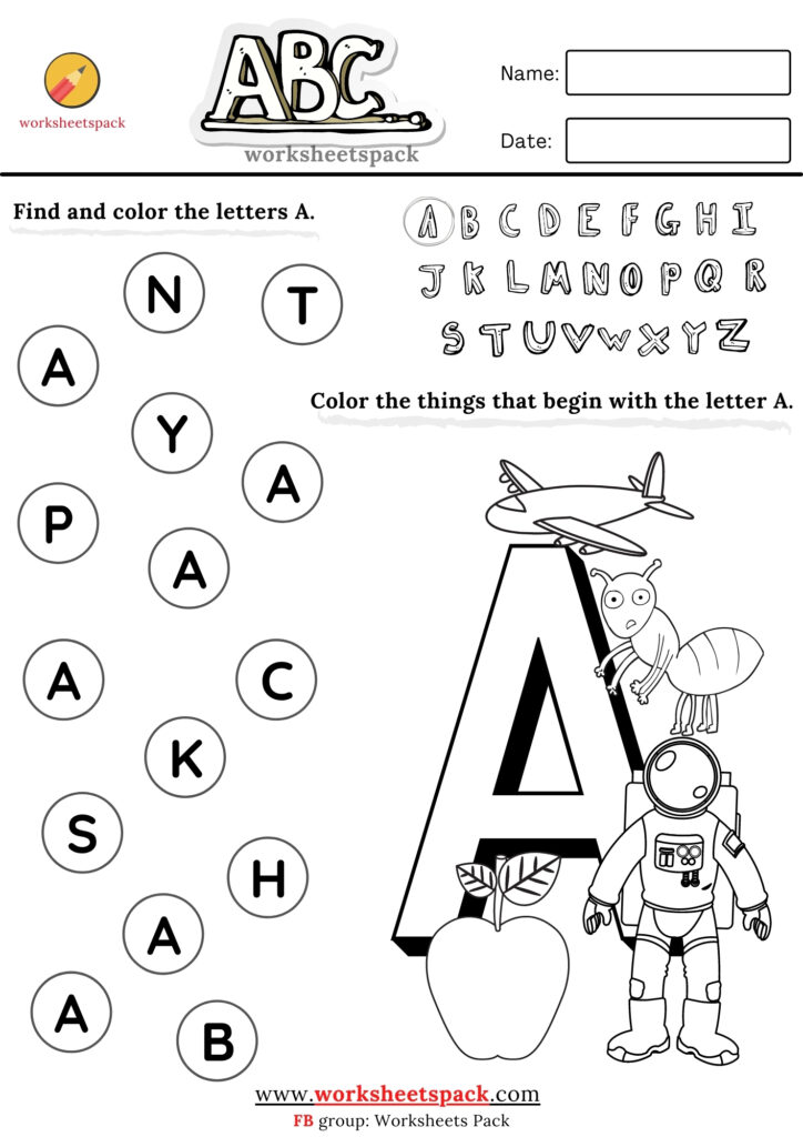 125+ Imaginative A-Z Alphabet Coloring Pages Printable