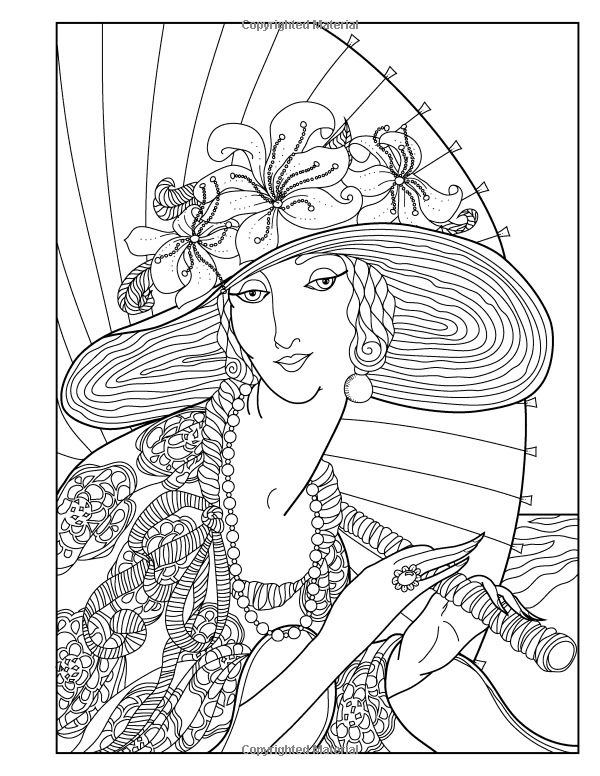 44+ Free Vintage Adult Coloring Pages Aesthetic