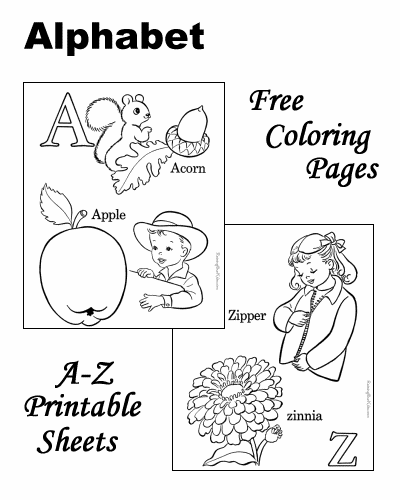 41+ Free Free Printable ABC Coloring Pages Realistic