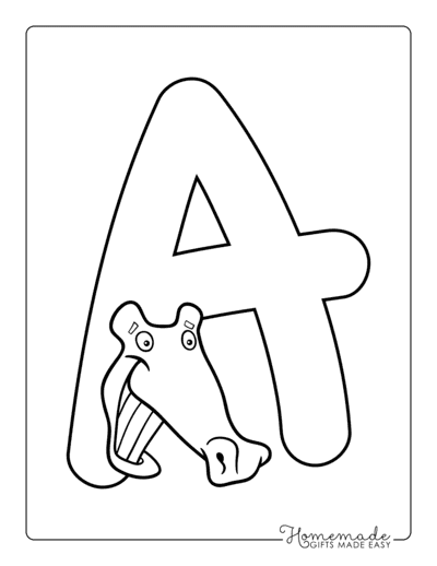 45+ Realistic Fun Letter Coloring Pages Detailed