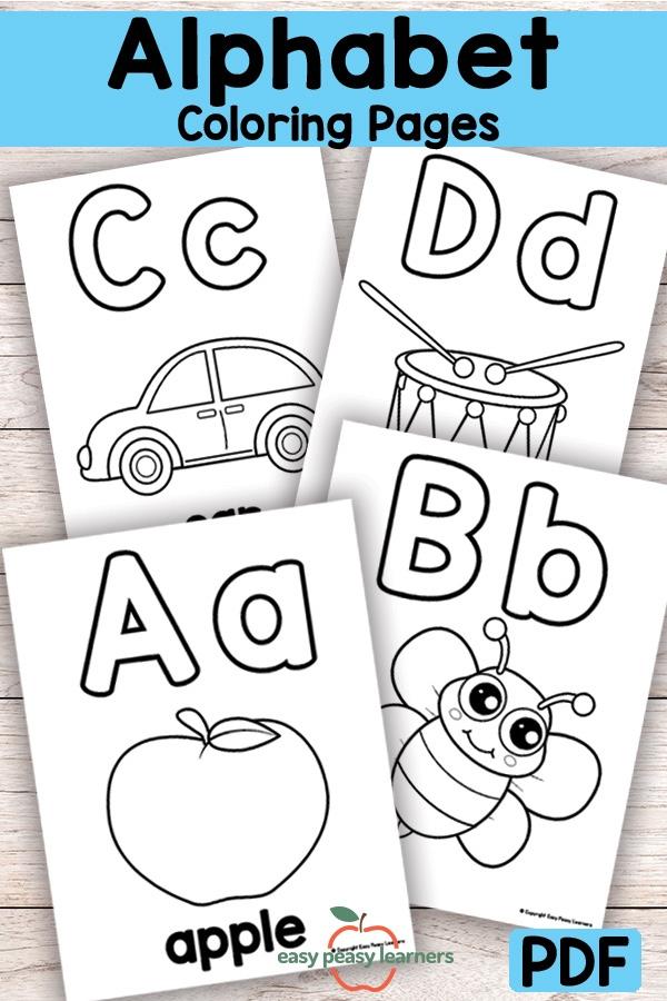 36+ Happy Free Printable ABC Coloring Pages Printable Sheets