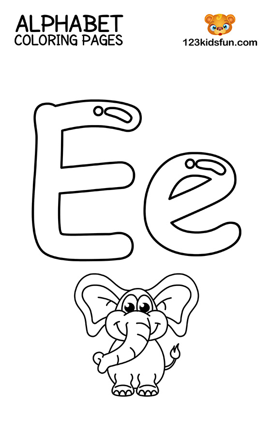 118+ Beautiful Alphabet Lore E Coloring Pages Printable