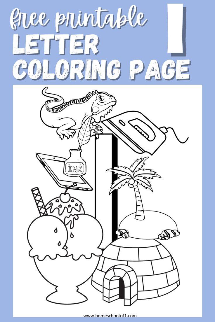 39+ Downloadable Fun Letter Coloring Pages Free Printable