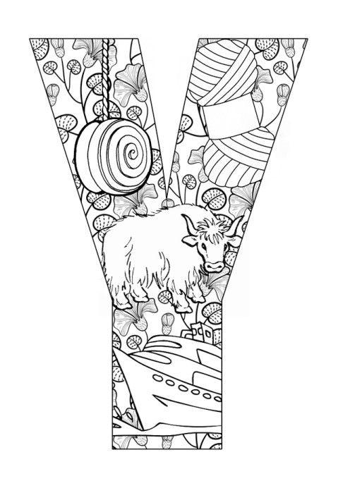 46+ Lovely Fun Letter Coloring Pages Ideas