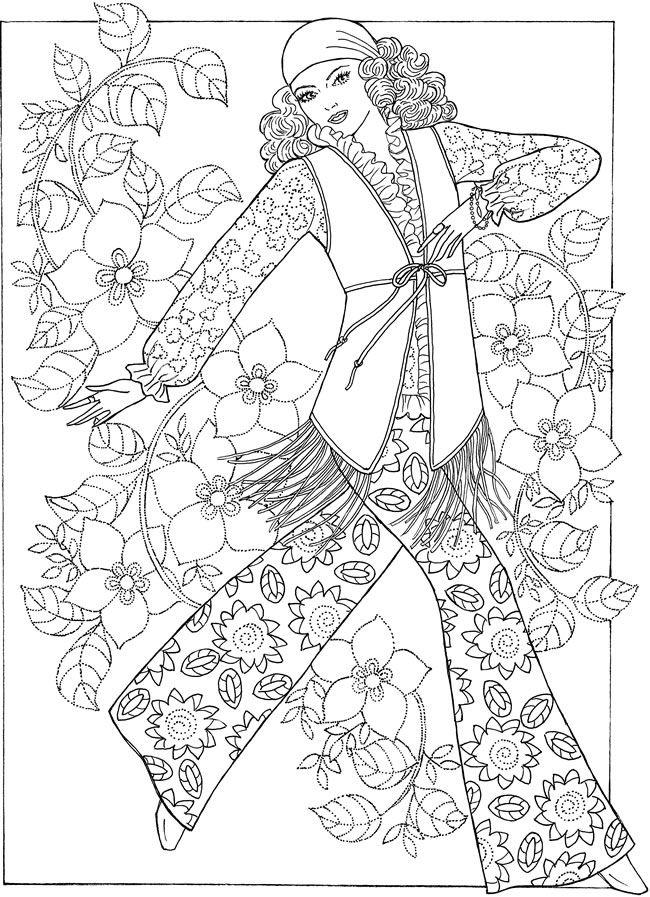 43+ Happy Vintage Adult Coloring Pages Archives