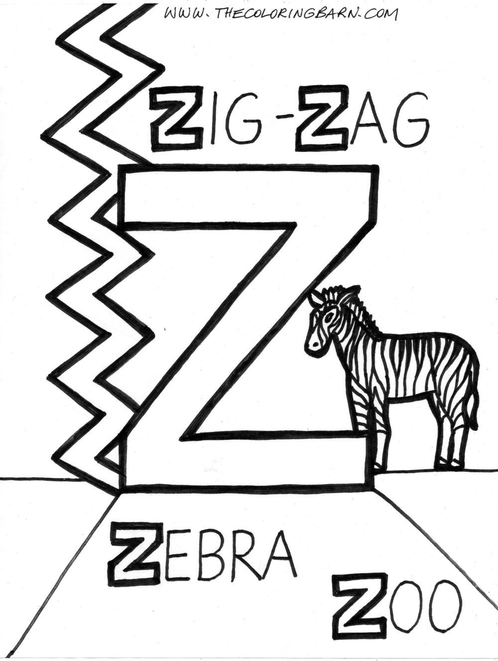 198+ Adorable A-Z Alphabet Coloring Pages Printable