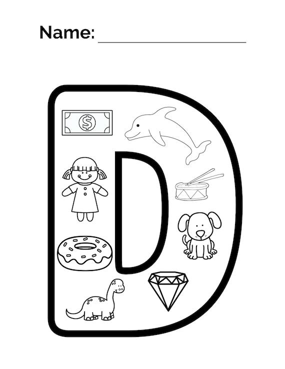 41+ Creative Fun Letter Coloring Pages Art