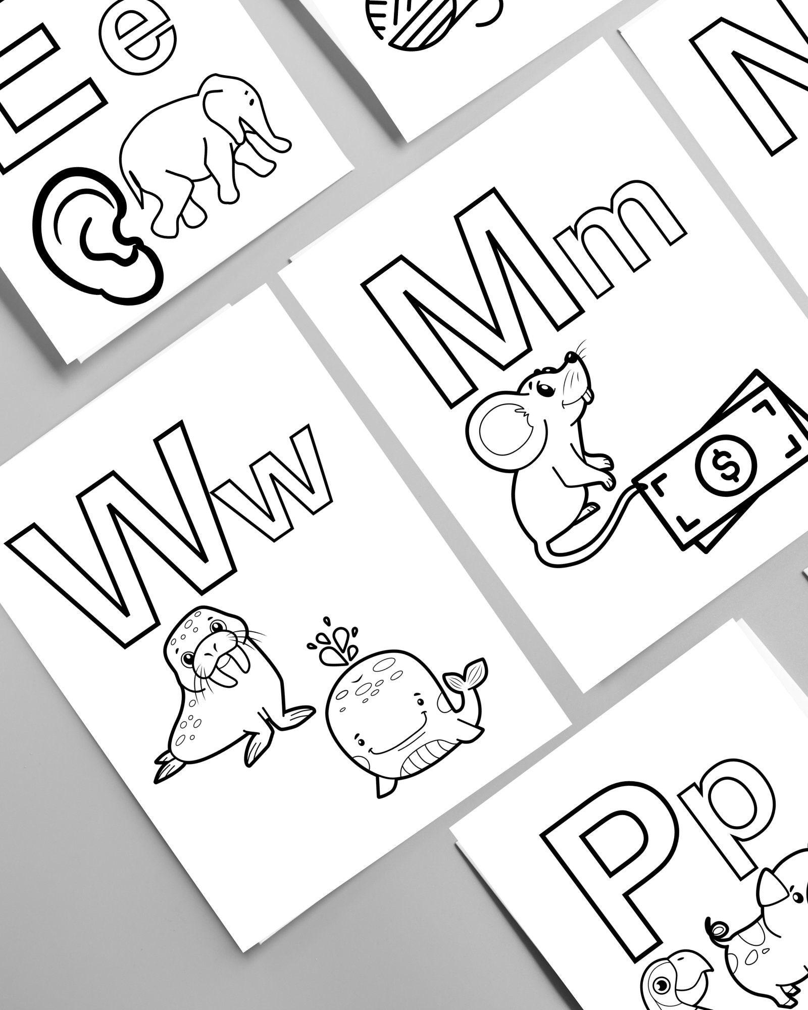 36+ Free Free Printable ABC Coloring Pages Ideas